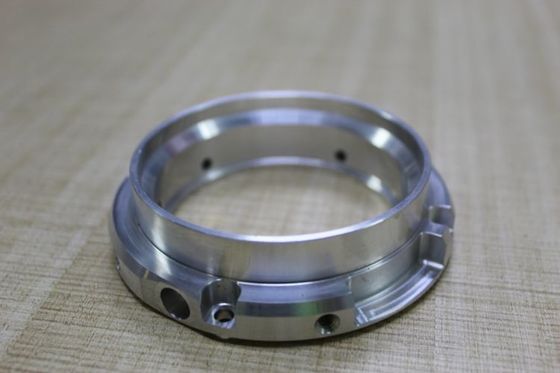 6063 CNC Milling Aluminum Parts Brightness Anodizing With Round Shape